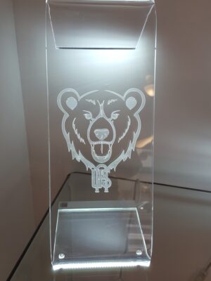 Lampada Orso Led plexiglass grande