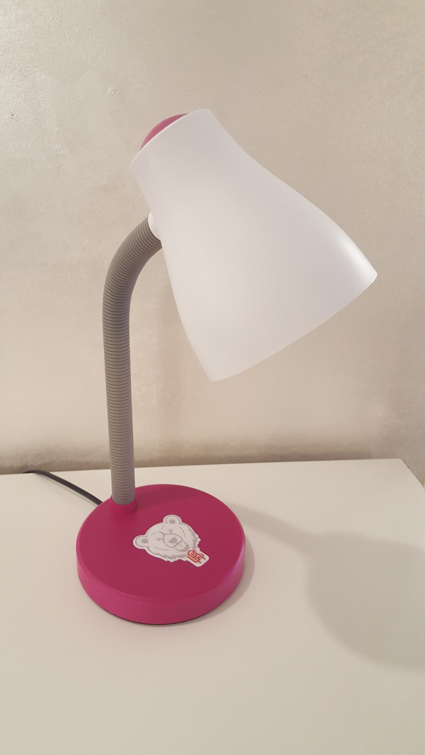 Lampada scrivania Alessandria Calcio Fuxia