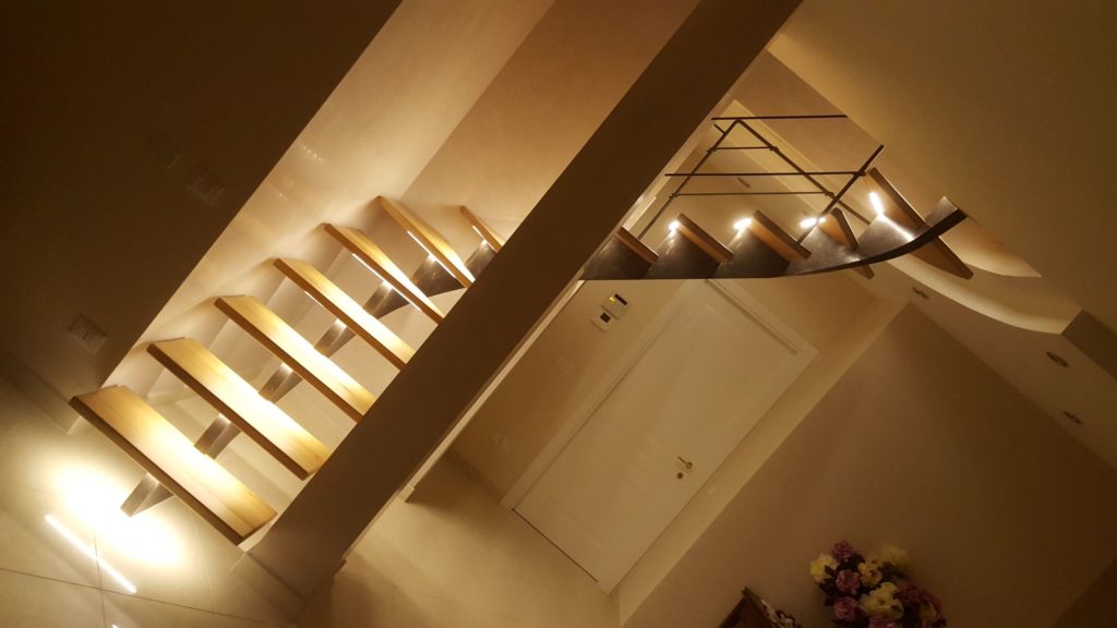 Come illuminare le scale