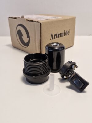 Ricambio portalampade con interruttore per Tolomeo Artemide
