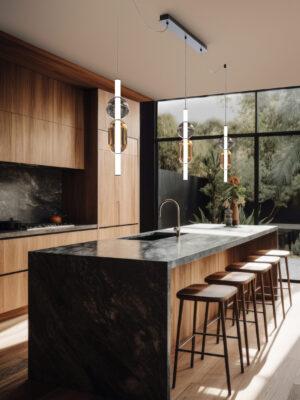 Kitchen interior architecture minimalist style